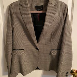 Cynthia Rowley houndstooth blazer